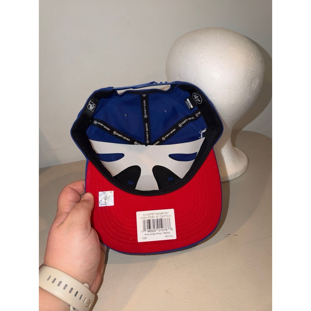 Philadelphia 76ers '47 Brand Snapback Adjustable Hat (NWTS) - Picture 6 of 7